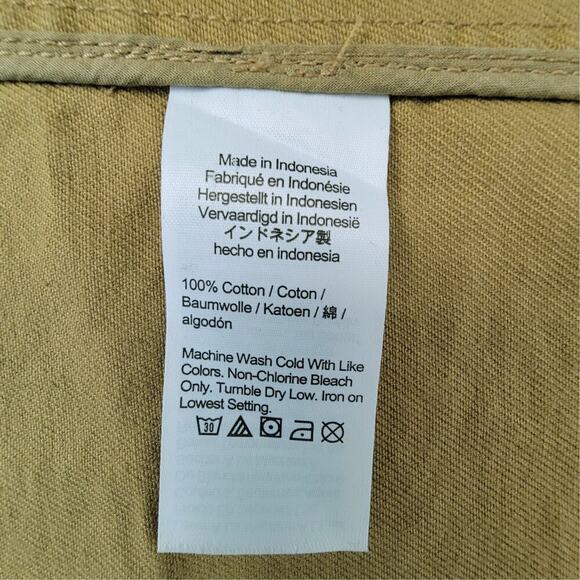 MADEWELL Crossover Blazer (Re)generative Chino Dark Khaki Womens XL Minimalist - Picture 5 of 14